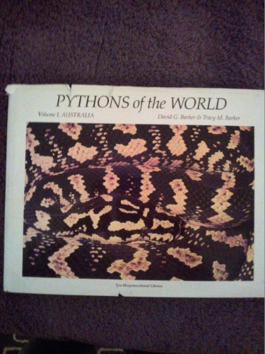 9781882770342: Pythons of the World: Australia: 1