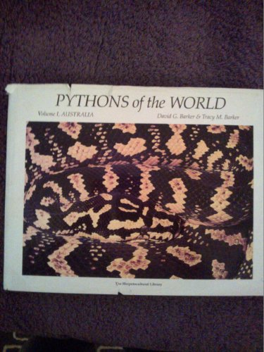 9781882770342: Pythons of the World: Australia (Herpetocultural Library, The)