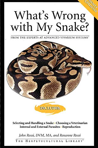 Stock image for What's Wrong With My Snake? (Herpetocultural Library, The) for sale by HPB-Emerald