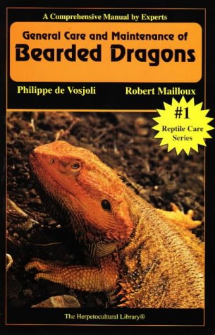 Stock image for General Care and Maintenance of Bearded Dragons (The Herpetocultural Library) for sale by Wonder Book