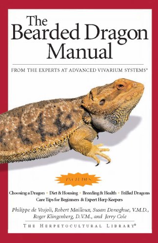 Beispielbild fr The Bearded Dragon Manual (Advanced Vivarium Systems) zum Verkauf von SecondSale