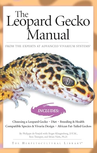 9781882770625: The Leopard Gecko Manual: Includes African Fat-Tailed Geckos (Advanced Vivarium Systems)