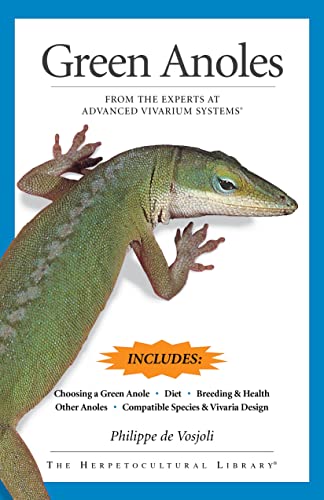 Stock image for Green Anoles: From the Experts at Advanced Vivarium Systems for sale by Your Online Bookstore