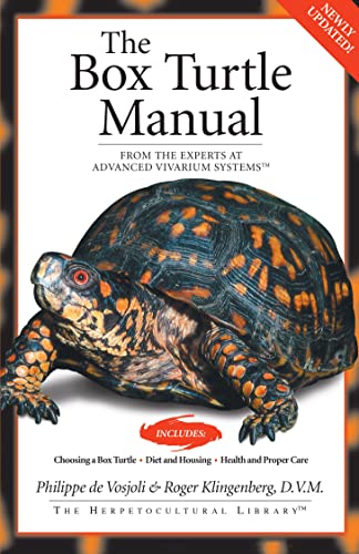 Beispielbild fr The Box Turtle Manual: From the Experts at Advanced Vivarium Systems (CompanionHouse Books) Choosing a Pet, Diet, Housing, Lighting, Health, Proper Care, Breeding, and More zum Verkauf von Red's Corner LLC