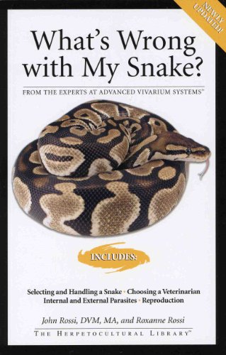 Beispielbild fr What's Wrong with My Snake? zum Verkauf von Better World Books