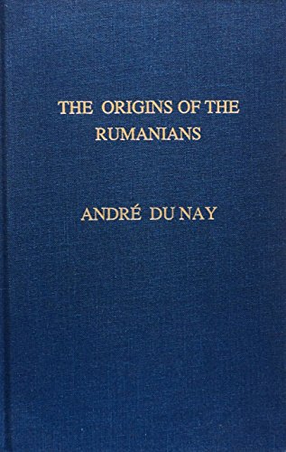 Stock image for The Origins of the Rumanians the Early History of the Rumanian Language for sale by Chequamegon Books