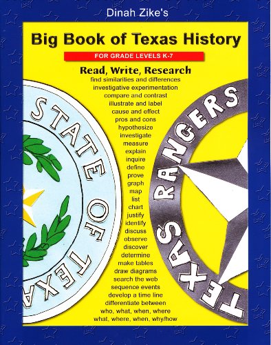 Beispielbild fr Big Book of Texas History (Grades K-7) zum Verkauf von Your Online Bookstore