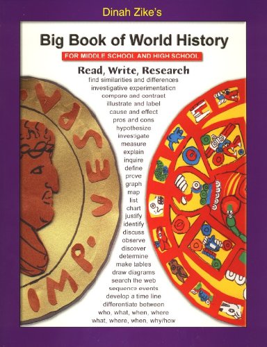 Beispielbild fr Dinah Zike's Big Book of World History zum Verkauf von BookHolders