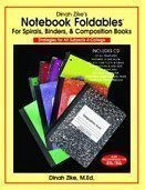 9781882796274: Notebook Foldables (for Spirals, Binders, & Composition Books) by Dinah Zike (2008-05-03)