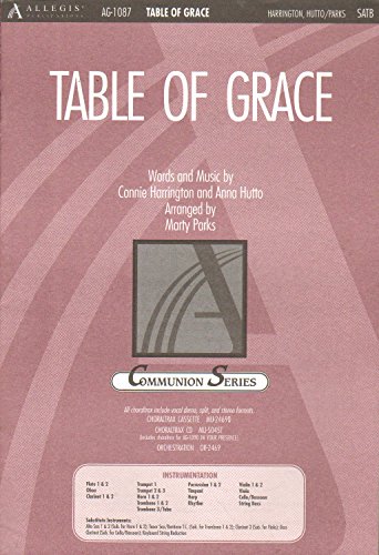 Beispielbild fr Table of Grace (Communion) zum Verkauf von medimops