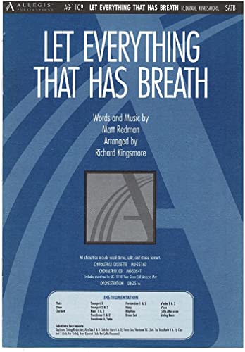 Let Everything That Has Breath (9781882854349) by Richard Kingsmore; Matt Redman