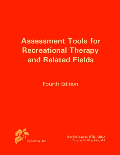9781882883721: Assessment Tools for Recreational Therapy and Related Fields