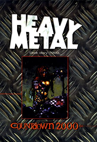 Imagen de archivo de Heavy Metal Desk Diary 1999 a la venta por ThriftBooks-Atlanta