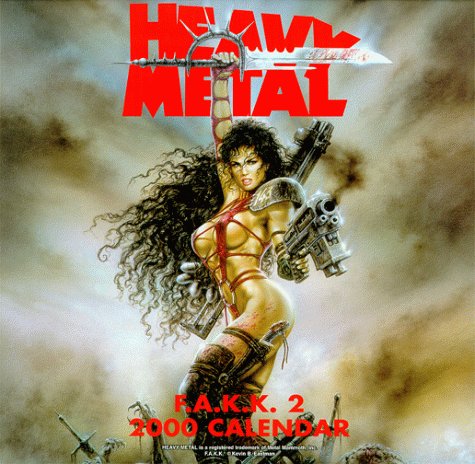 9781882931477: Fakk 2 Heavy Metal 2000 Calendar