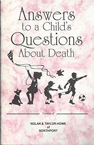 Stock image for Answers to a child's questions about death for sale by Better World Books