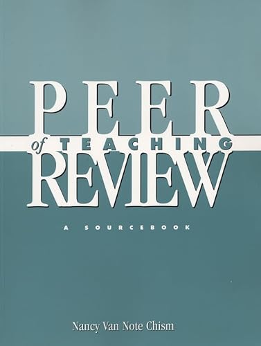 Beispielbild fr Peer Review of Teaching : A Sourcebook zum Verkauf von Better World Books