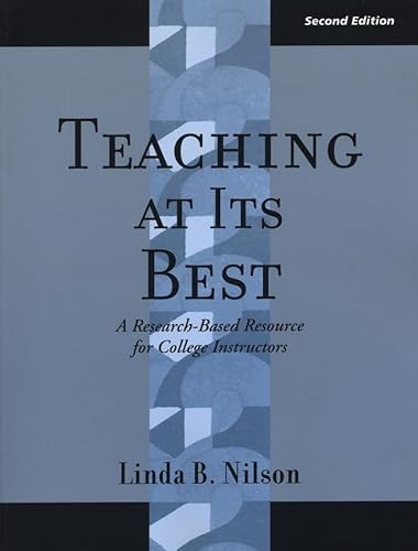 9781882982646: Teaching at Its Best: A Research-Based Resource for College Instructors (JB - Anker Series)