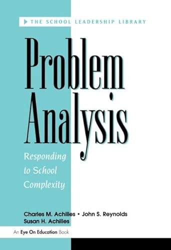 Imagen de archivo de Problem Analysis (School Leadership Library) a la venta por Chiron Media