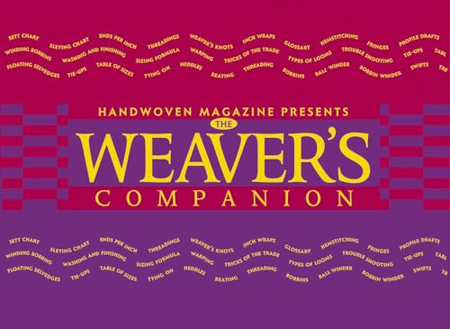 Beispielbild fr The Weaver's Companion zum Verkauf von Books Puddle