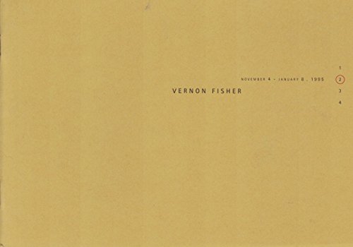 Stock image for Vernon Fisher November 4 January 8 1995 for sale by Hennessey + Ingalls