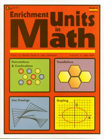 Beispielbild fr Enrichment Units in Math, Book 2 (Grades 4-6) zum Verkauf von HPB-Red