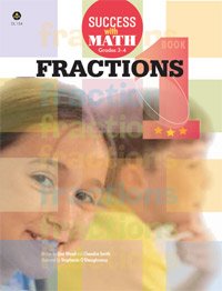 Beispielbild fr Success with Math, Grades 3-4, Fractions 1 zum Verkauf von HPB Inc.