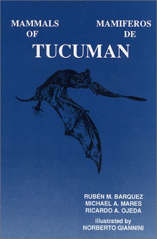 Stock image for Mammals of Tucuman for sale by HPB-Emerald