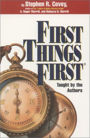 Imagen de archivo de First Things First a la venta por The Yard Sale Store