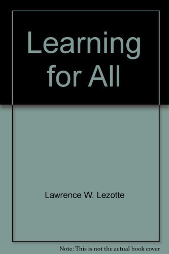 9781883247089: Learning for All