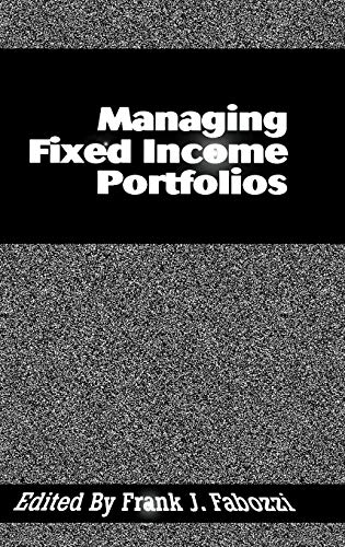 9781883249274: Managing Fixed Income Portfolios