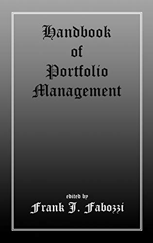 Stock image for Handbook of Portfolio Management for sale by HPB-Red