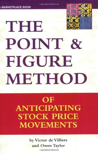 Beispielbild fr The Point and Figure Method of Anticipating Stock Price Movements zum Verkauf von Better World Books
