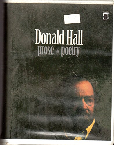 Donald Hall Prose and Poetry (9781883332266) by Hall, Donald