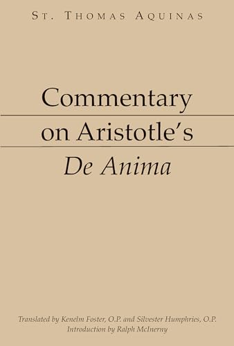 9781883357115: Commentary on Aristotle's De Anima