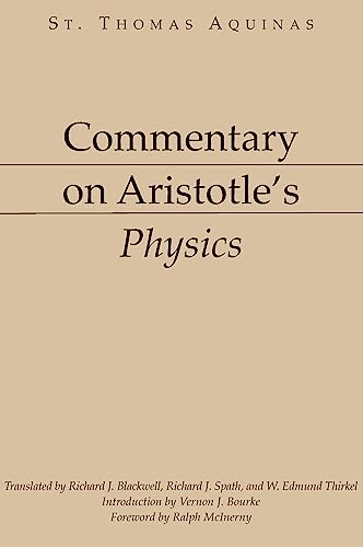 9781883357764: Commentary on Aristotle`s Physics (Aristotelian Commentary S.)