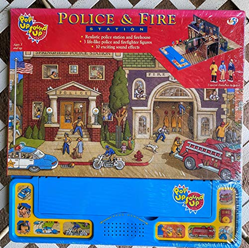 9781883366056: Police & Fire Station/796037 (Pop-Up Sound-Up)