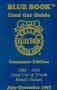 Imagen de archivo de Kelley Blue Book Used Car Guide: Covers 1982-1996 Cars, Vans, and Trucks July-December, 1997 a la venta por ThriftBooks-Dallas