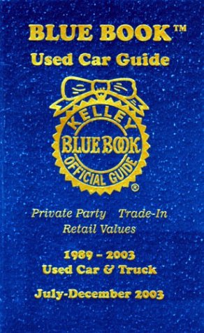 Imagen de archivo de Kelley Blue Book Used Car Guide: 1989-2003 Used Car & Truck a la venta por ThriftBooks-Dallas