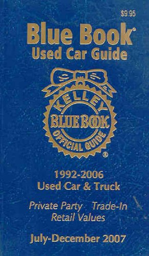 Beispielbild fr Kelley Blue Book Used Car Guide: Consumer Edition: 1992-2006 Models zum Verkauf von ThriftBooks-Atlanta
