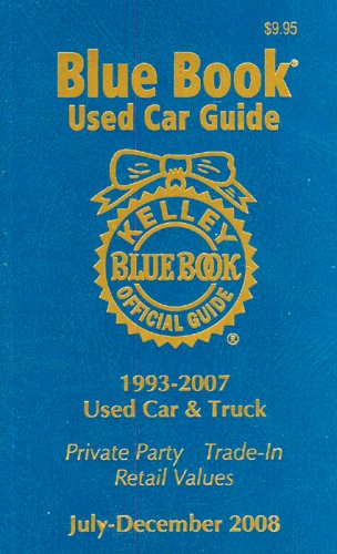 Beispielbild fr Kelley Blue Book Used Car Guide, July-December 2008 (Kelley Blue Book Used Car Guide: Consumer Edition) zum Verkauf von OddReads