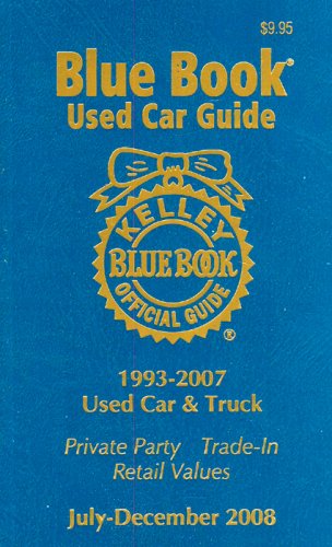 Stock image for Kelley Blue Book Used Car Guide, July-December 2008 for sale by ThriftBooks-Dallas