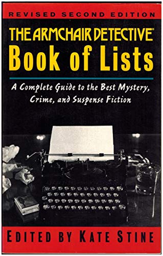 Beispielbild fr ARMCHAIR DETECTIVE BOOK OF LISTS zum Verkauf von WONDERFUL BOOKS BY MAIL