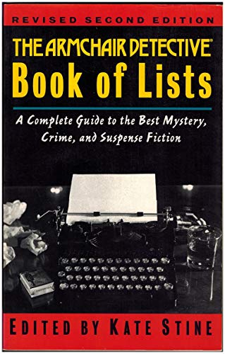Stock image for ARMCHAIR DETECTIVE BOOK OF LISTS for sale by WONDERFUL BOOKS BY MAIL