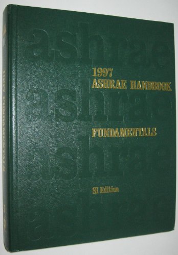 Stock image for 1997 Ashrae Handbook Fundamentals Si Edition for sale by HPB-Red