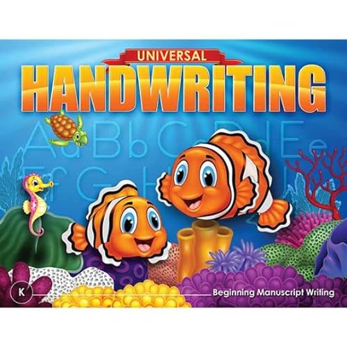 Beispielbild fr Universal Handwriting: Beginning Manuscript Writing (Kindergarten) zum Verkauf von ThriftBooks-Atlanta