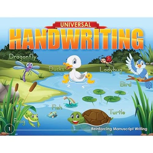 9781883421380: Universal Handwriting: Reinforcing Manuscript Writing (Grade 1)