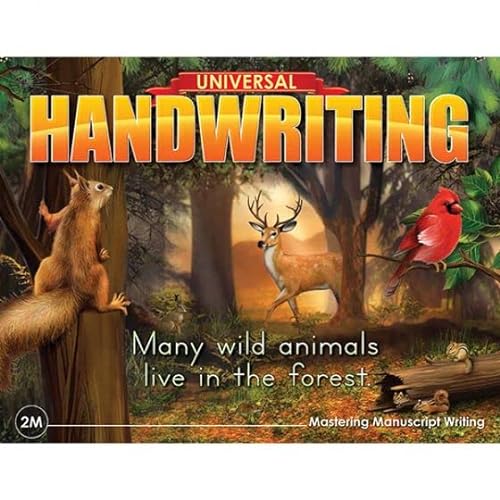 9781883421397: Universal Handwriting: Mastering Manuscript Writing (Grade 2M)