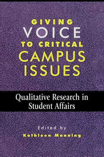 9781883485146: Giving Voice to Critical Campus Issues