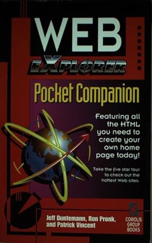 9781883577544: Web EXplorer Pocket Companion: Your Fun, Fast, Handheld Reference to the Web