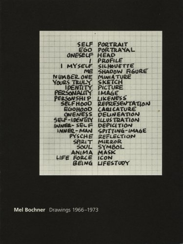 Beispielbild fr Mel Bochner Drawings, 1966-1973 zum Verkauf von HPB-Ruby